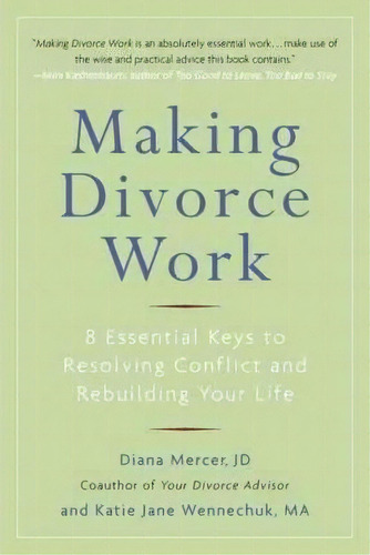 Making Divorce Work, De Diana Mercer. Editorial Penguin Putnam Inc, Tapa Blanda En Inglés