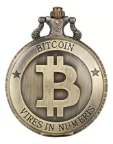 Comprar Reloj De Bolsillo Bitcoin Crypto Criptomonedas