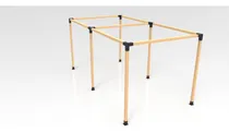 Comprar Kit De Pérgolas Y Terrazas Pilares Maderas De 3 X3  De 6x3