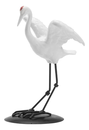 2 Uds Estatua De Grúa Figurita Moderna Minimalista Pájaro T