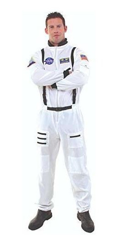 Disfraz Hombre - Underwraps Disfraz De Astronauta Blanco Par