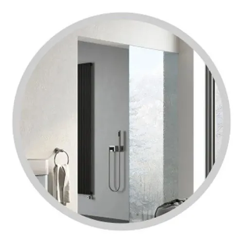 comprar Espejo Redondo Pared Táctil 80cm Luz Led + Desempañador Clic