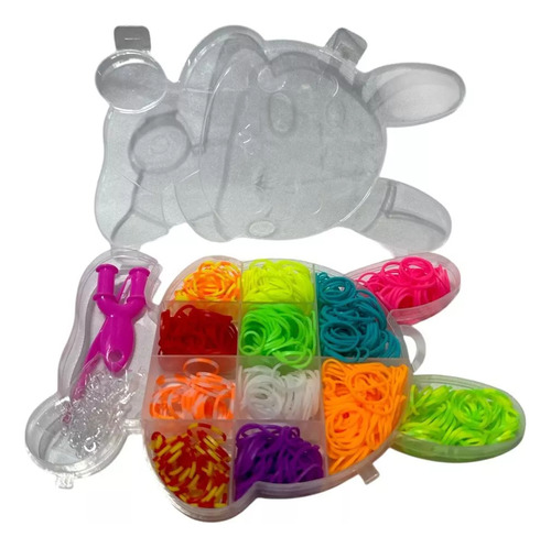 Kit Pulseras Gomitas Elásticas Super Coloridas Nuevo Diseño