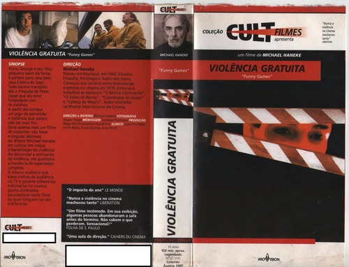 Violência Gratuita ( Funny Games ) - Michael Haneke - Raro | MercadoLivre Violência Gratuita ( Funny Games ) - Michael Haneke - Raro | MercadoLivre