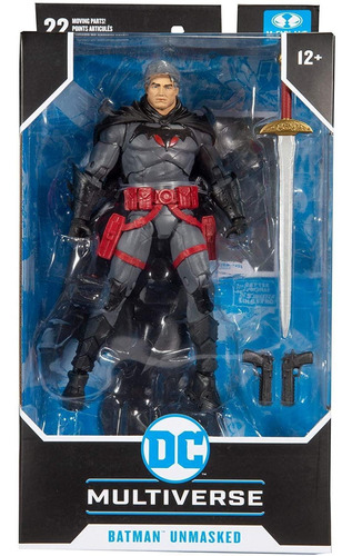 Figura Batman Sin Máscara Flashpoint Thomas Wayne Dc Comics