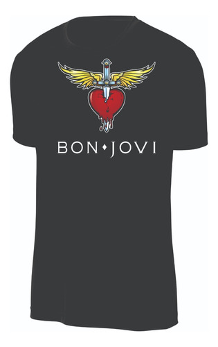 Camisetas Bon Jovi Bonjovi 4 Modelos
