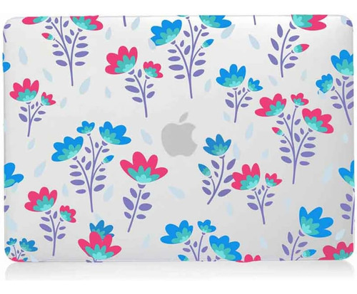 Case Macbook Air 2020 13 A2337/a2179 Chip M1 Diseño Floral