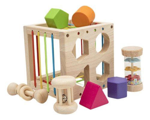 Cubo De Actividad, Juguetes Sensoriales De Aprendizaje,