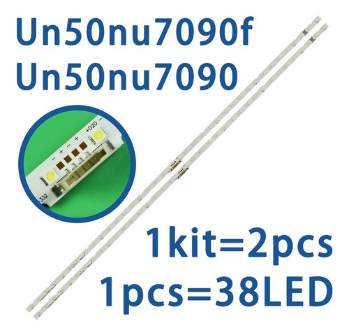 Kit Leds Un50nu7090 / Un50nu7090f (38led) - Aluminio, Nuevo.