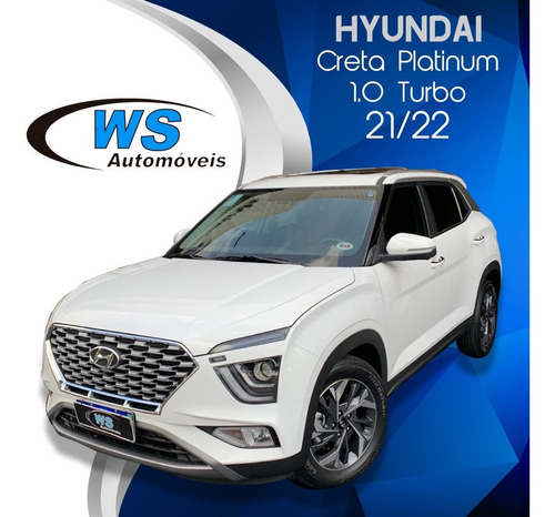 Imagem 1 de 11 de Hyundai Creta Platinum 1.0 Tgdi Branco 2022