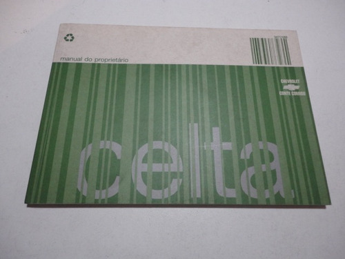 Manual Gm Celta 2007 2008 Original Gm 1.0 8v Flex Mpfi Vhc (Usado)