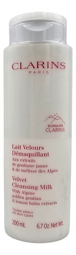 Clarins Velvet Cleansing Milk 200ml (todo Tipo De Piel)