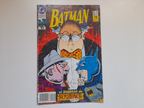 Revista Comics Batman Dc El Regreso De Scarface Numero 71 