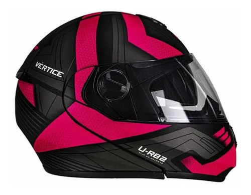 Capacete Peels Urban Vertice Preto Fosco/rosa