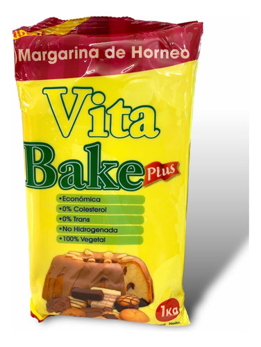 Margarina De Horneo 1 Kilo Vita Bake. Margarina Vegetal