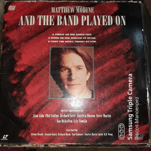Laserdisc Matthew Modine And The Band Played On Si1