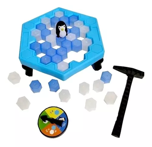 Jogo Pinguim Game Quebra Gelo Brinquedo Interativo Blocos