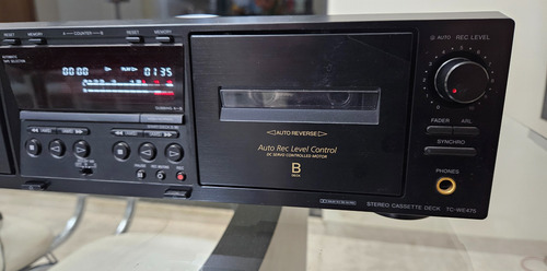 Tape Deck Duplo Sony Funcionando (leia Anuncio) (Usado)