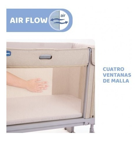 Chicco Cuna-practicuna Next2me 4ever - Corralito Maternelle