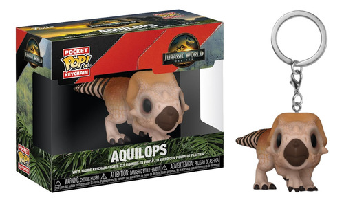 Funko Pop! Keychain Jurassic World Rebirth - Aquilops