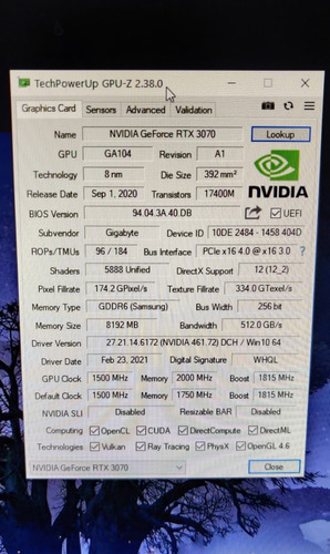 Imagen 10 de 10 de Pc Cpu I9 9900k Rtx 3070 Asus Maximus Z390 32gb Ram Ssd Nvme