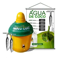 Comprar Maquina Gela Coco Serpentina Água De Coco 2 Furador Coco