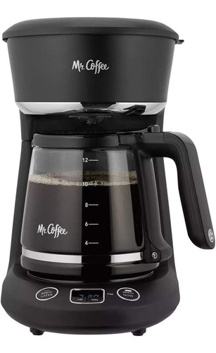 Cafetera Programable De 12 Tazas Mr. Coffee® Color Negro 110V
