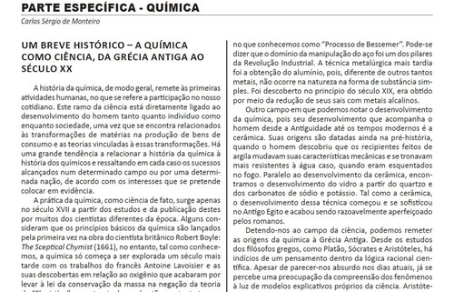 Apostila - Secretaria Da Educação Do Estado De São Paulo See Sp - Professor Química