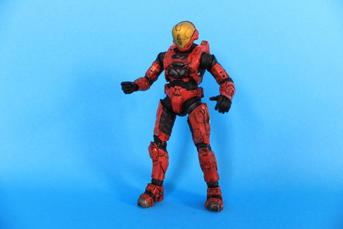 Red Spartan Soldier Eva Halo 3 Mcfarlane Toys