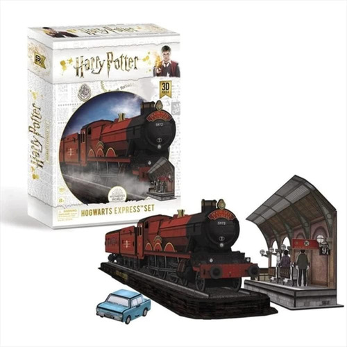 Asmodee- Harry Potter-puzzle 3d: Le Hogwarts Express