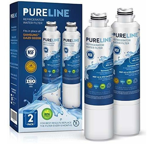 Imagen 1 de 9 de Samsung Da29-00020b Filtro De Agua Compatible - Refrigerador