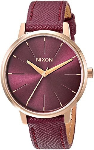 Reloj De Cuarzo Y Cuero Nissan Kensington Para Mujer Color R