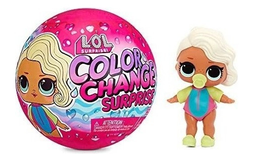 Muñecas - Lol - Surprise Que Cambian De Color 