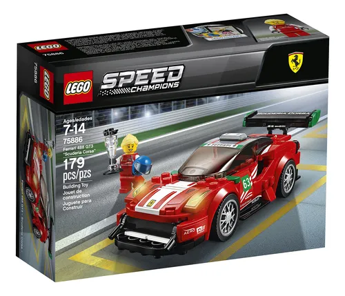 Kit De Construcción Lego Speed Champions Ferrari 488 Gt3 758