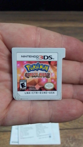 Pokemon Omega Ruby Nintendo 3ds