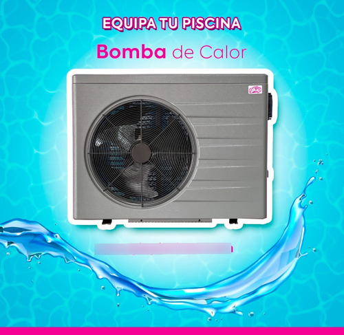 Bomba De Calor Glüp 68,000 Btu Inverter Para Piscina