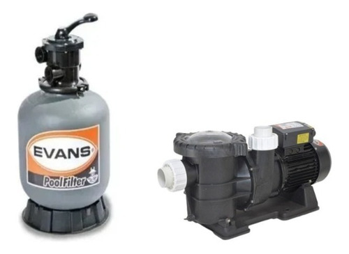 Filtro Para Alberca Evans 16¨ Y Bomba Evans 1 Hp 110 220