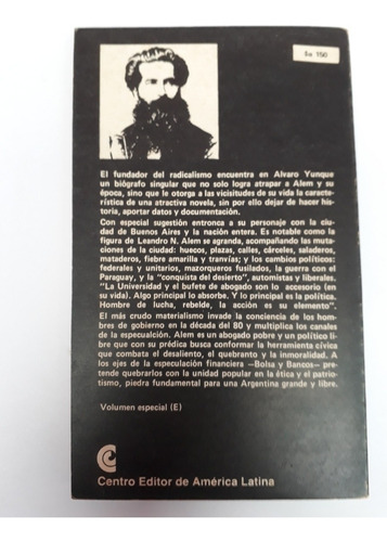 Leandro N. Alem. El Hombre De La Multitud 1 Álvaro Yunque (Usado)