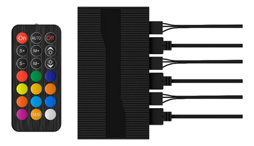 Controladora Hub Fan Argb Pwm 6 Puertos Xigmatek