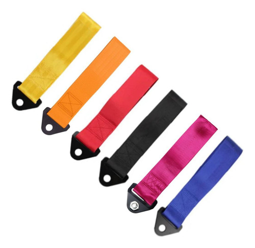 Kit Tow Strap Fita Universal Cinta Engate Laranja Estilo Br
