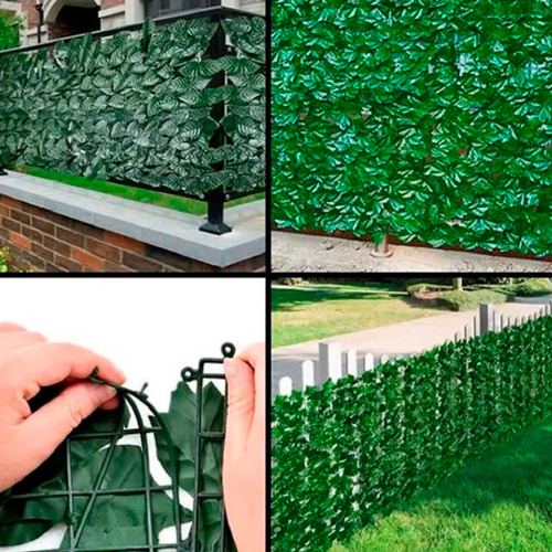 3x Cerco Cerca Hoja Malla Sombra Balcón Privacidad Patio