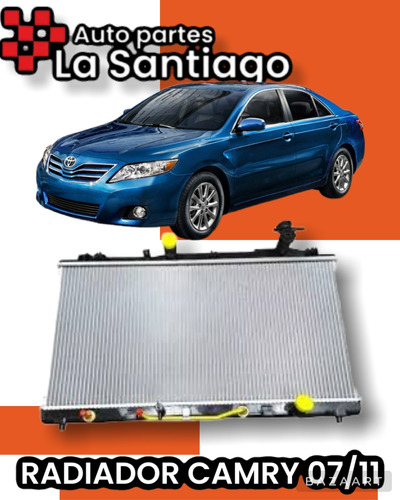 Radiador Camry 2007 2008 2009 2010 2011