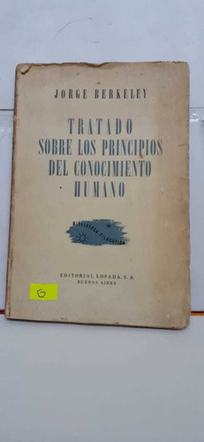 Tratado Sobre Principios Del Conocimiento Humano-berkeley(g)