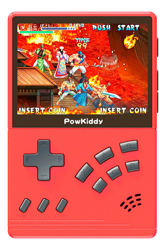 Console Portátil Powkiddy V2 - Vermelho