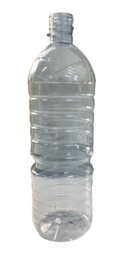 Imagen 6 de 10 de 165 Botellas Pet De 1 Litro Anillada Tapa Rosca De Seguridad