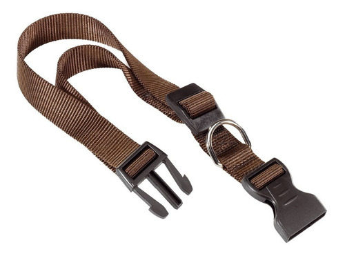 Collar para pasear perros Ferplast Club C15 44, tamaño pequeño, color marrón