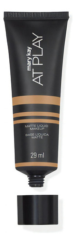 Base de maquillaje líquida Mary Kay At Play Matte Liquid Makeup tono light tan - 29mL 28mg