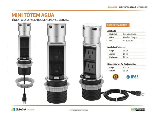 Imagen 7 de 7 de Multitoma Vertical Plus - Mini Tótem