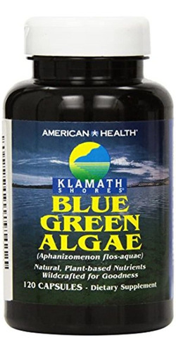 American Health Klamath Shores Cápsulas De Algas Verde Azul