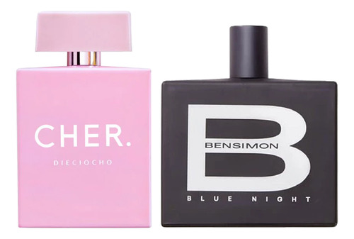 Perfume Mujer Cher Dieciocho + Bensimon Blue Night 100 Ml